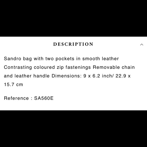 Sandro “Addict” bag - Picture 7 of 7